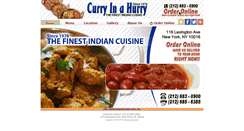 Desktop Screenshot of curryinahurrynyc.com